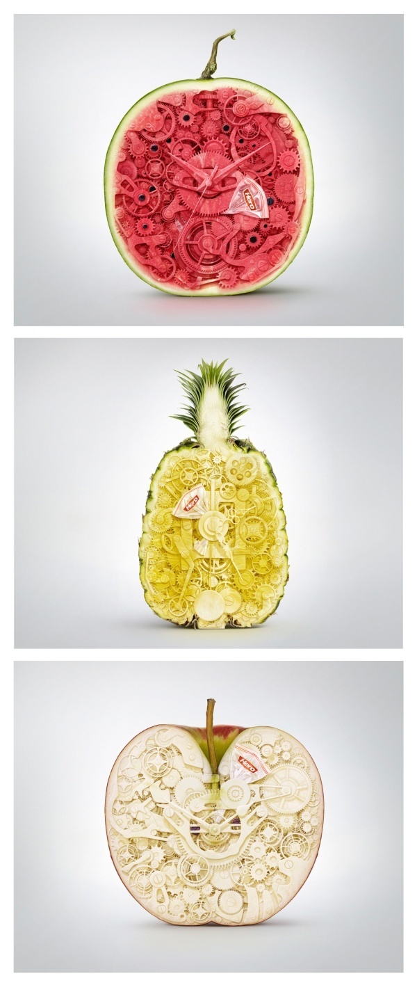 创意海报 平面设计海报 电商广告缤纷水果世界